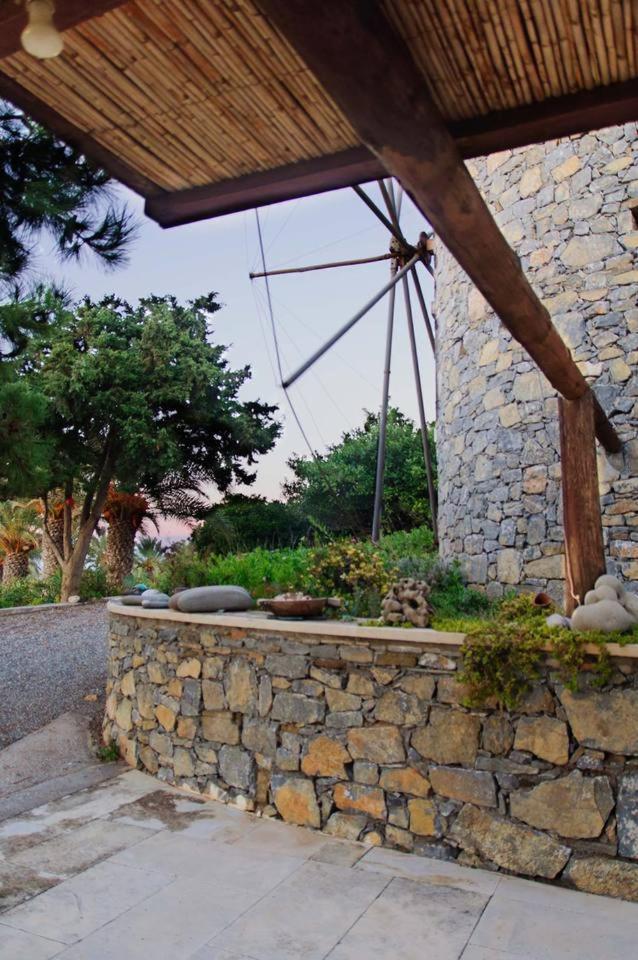 Willa Authentic Cretan Stone Windmill Sitia  Zewnętrze zdjęcie